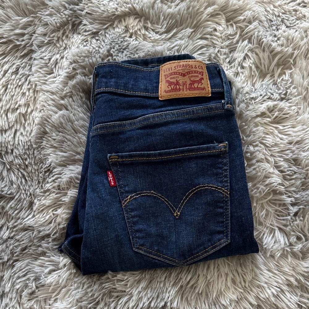 Levi's Women's Skinny Jeans - Dark Blue